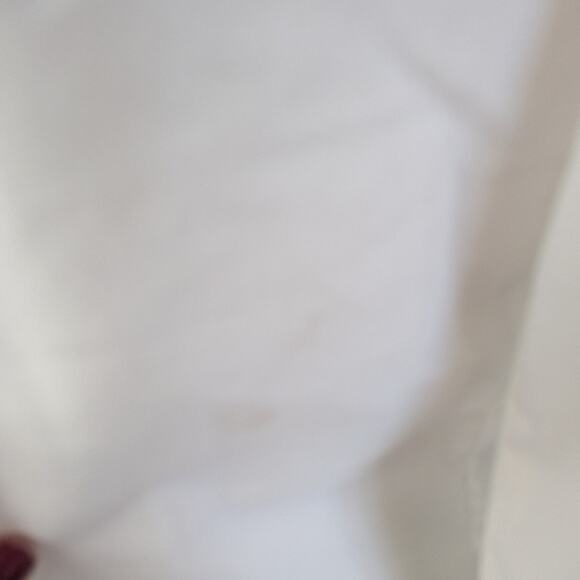 Women's Vintage Adelaar 12 White Lace Button Down Blouse USA MADE SPOT - Picture 5 of 10